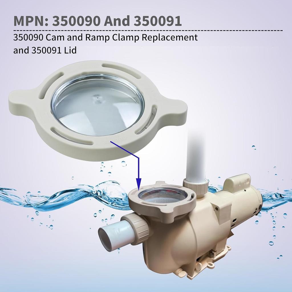 Pool Lid Seals Pool Pump Repair Kit Inground Pool Pump Part Pool Pump Lid Replacement Plastic Texture Pool Pump Cover