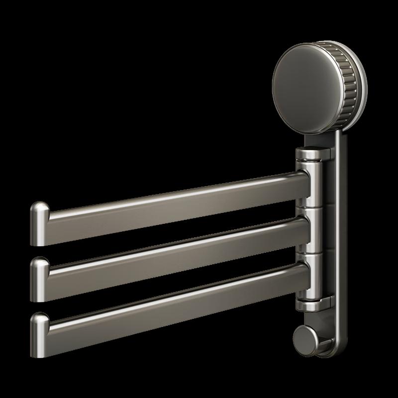 Rotatable Multi-Bar Wall-Mounted Kitchen Towel Rack