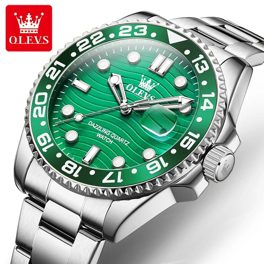 Herrenuhren Luxusuhr Herren Business Sport Wasserdichte Quarzuhr für Herren Edelstahl Relogio Masculino