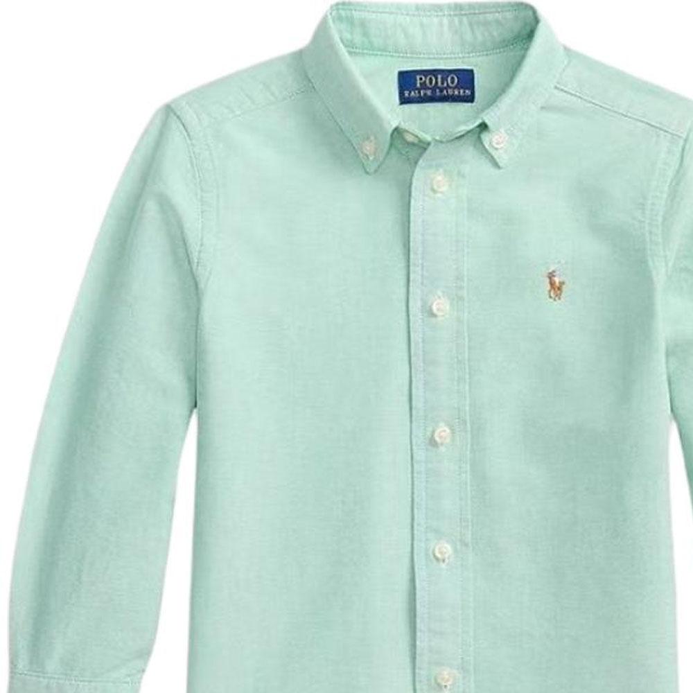 Polo Ralph Lauren Casual Shirt Pony Embroidered Button-Down Long Sleeve Standard Fit Kids Kids shirts 323A12748-001