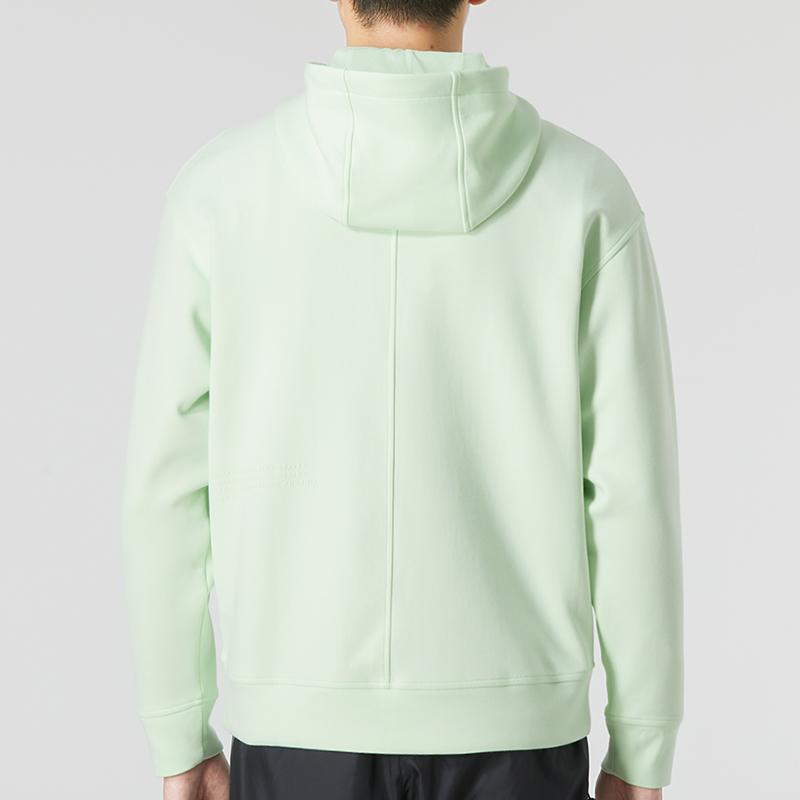 Under Armour Logo Zip-Up Hoodie Men Tops Green 1373801-369