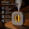 Diffusore di Aroma Intelligente con Display Digitale Macchina per Fragranze con Oli Essenziali Montaggio a Parete e da Tavolo Ricaricabile USB Deodorante per Ambienti per Casa Soggiorno