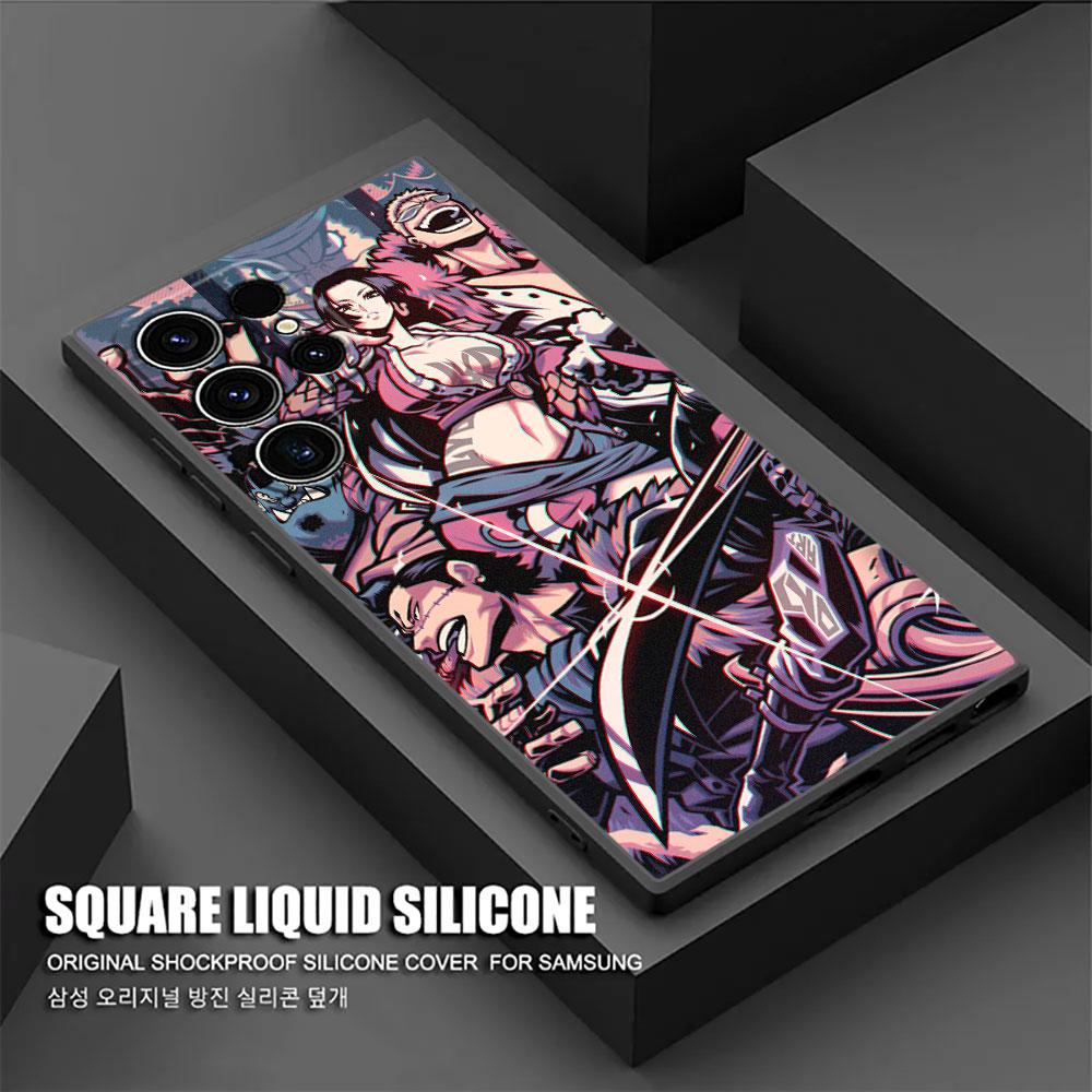 Hot Ones Ainme Pieces Phone Case For Samsung Galaxy S25 S24 S23 S20 S21 FE S26 S22 Ultra 5G S26 Plus S25FE Soft Silicone Cover