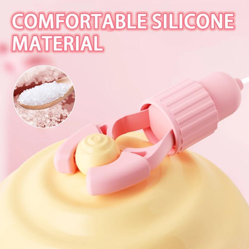 Jade Rabbit Nipple Clamp Vibrator Tongue Licking Suction Jumping Egg Female Adult Toy Erotic Masturbation Pleasure Women Toy