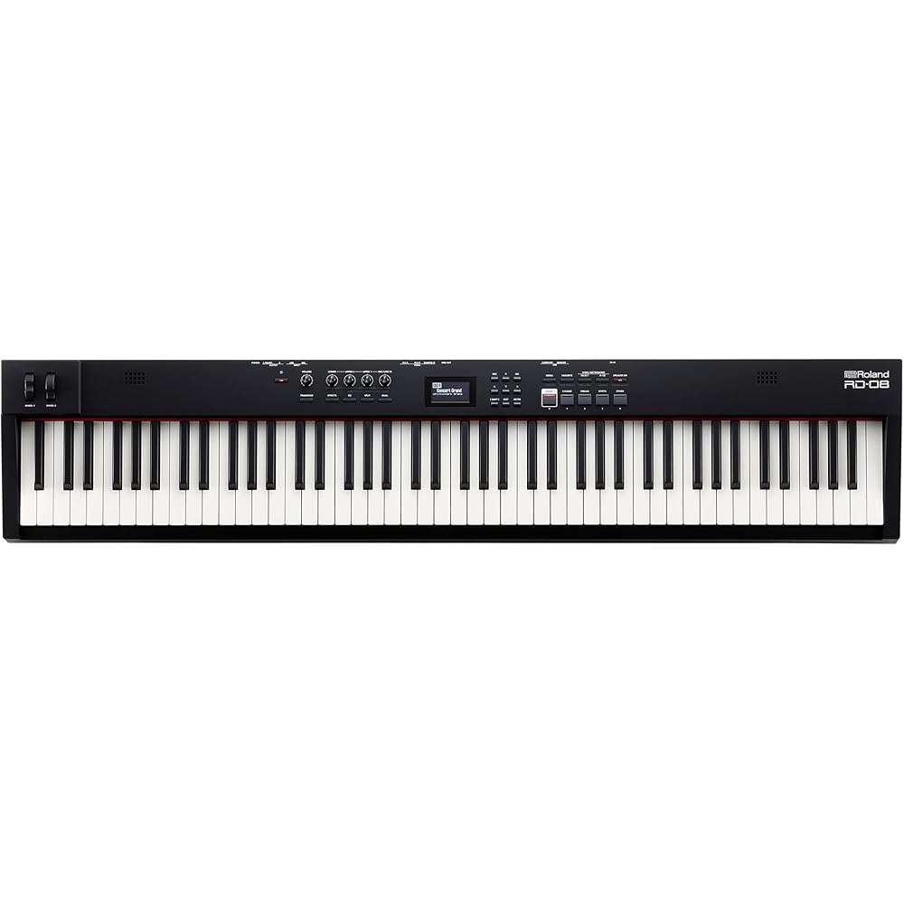 Roland Roland RD-08 | 88 Key Stage Piano Live Ivory Feel Keyboard Lightweight Compact Stereo Spea...