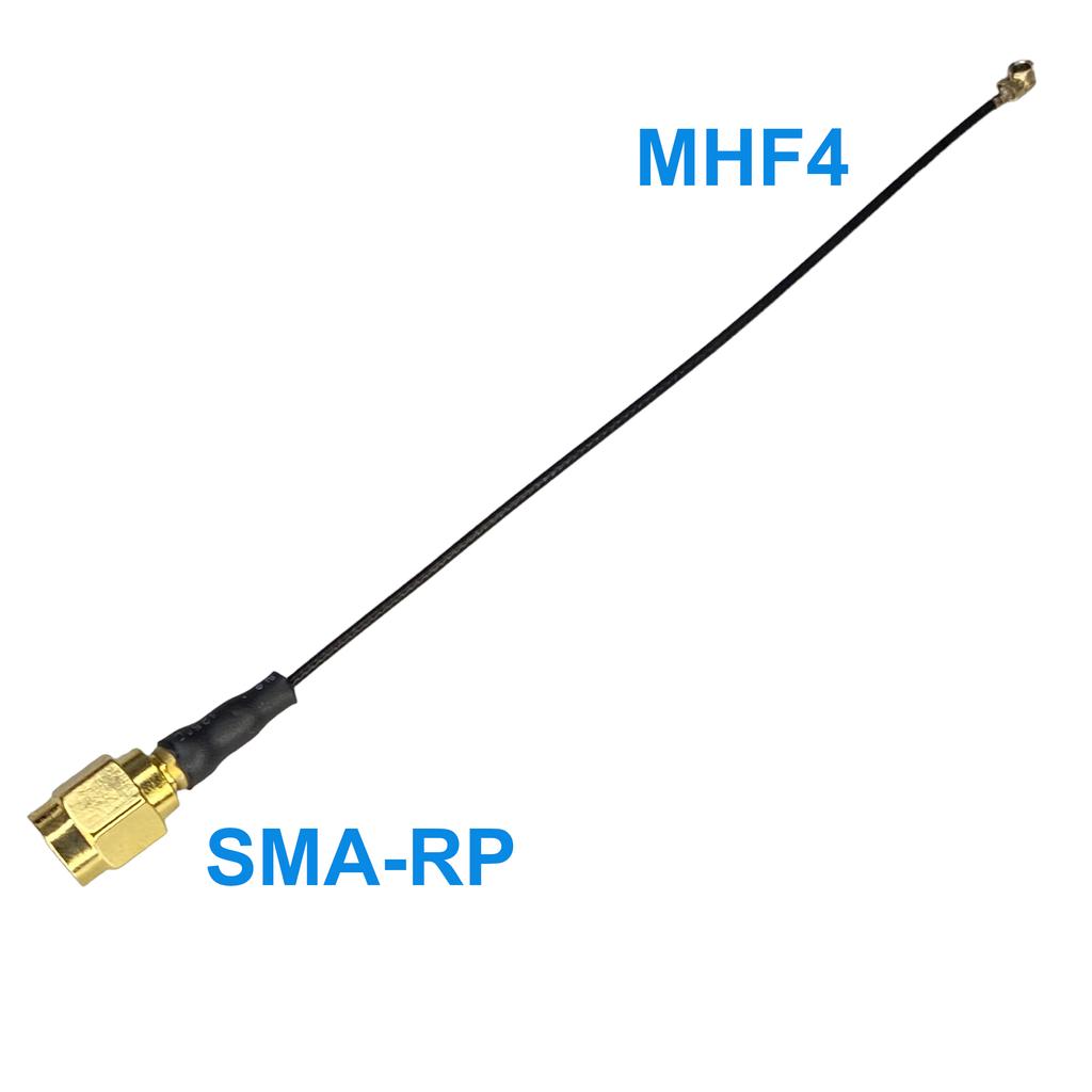 Pigtail MHF4 female / SMA-RP plug RF0.81 15cm