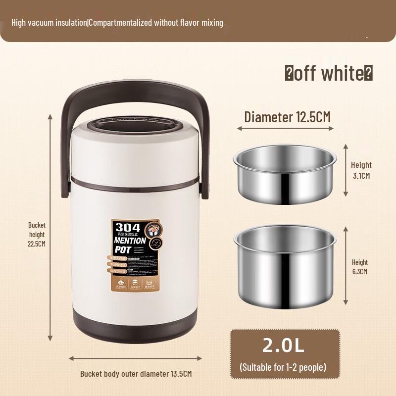 

Portable Stainless Steel Lunch Container