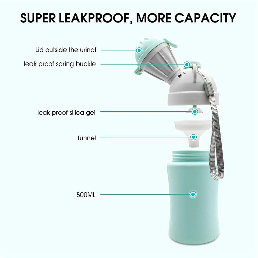 Travel Potty, Baby Child Kids Potty Pee Training Cup, Babay Boys Girls Urinal Emergency Toilet for Camping,Car Travel,Outside,Park
