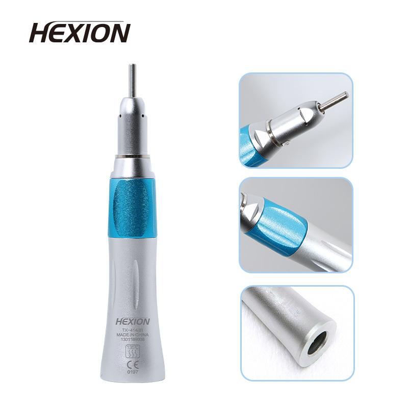 HEXION 35000 tr/min Ensemble de micromoteur de laboratoire dentaire - TYPE E, 18Poignées & 1:1 pièce à main et tête de polissage - Meulage, Polissage & Manucure
