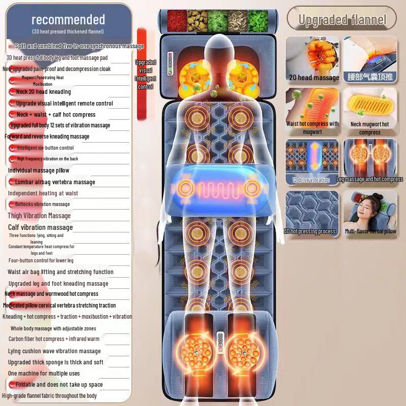 Xiaomoshi Multi-functional Full Body Massage Mattress