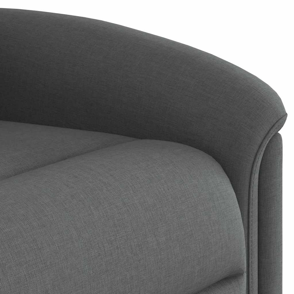 Relaxation Armchair Dark Grey Fabric