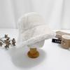 Women's Men's Daily Fur Plain Bucket Hat