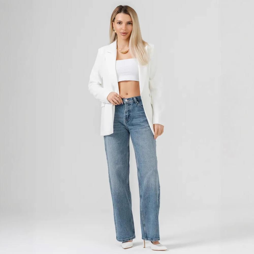 2025 New Tall Women's Russian Jeans - Cross-border Fashion