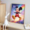 Disney Diamond Painting Mickey Rainbow Magic Handmade Diy Home Decoration Gifts