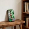 Funny Cute Monkey Meme Phone Case For iPhone 17,16,15,14,13,12,11 Plus,Pro Max,XS,Soft Silicone Black Cover