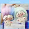 Charming Constellation Missing Teeth Plush Doll Keychain Adorable Zodiac Gift