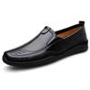 Genuine Leather Male Slip on Loafers Breathable Moccasins Driving Design Casual Shoes for Men Leisure Walk Man Business Footwear