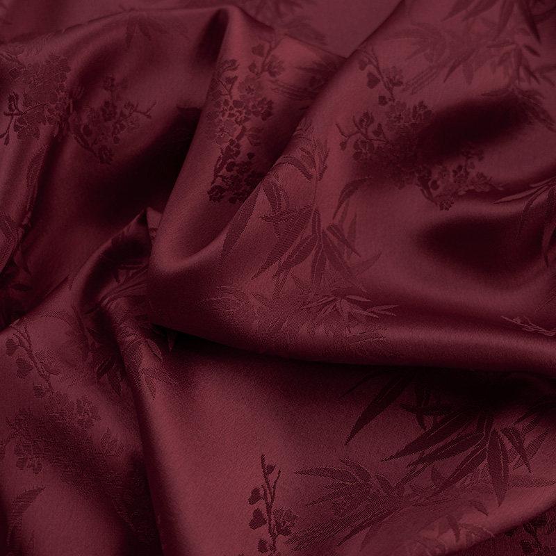 50x150cm Vintage Bamboo Leaf Soft Silk