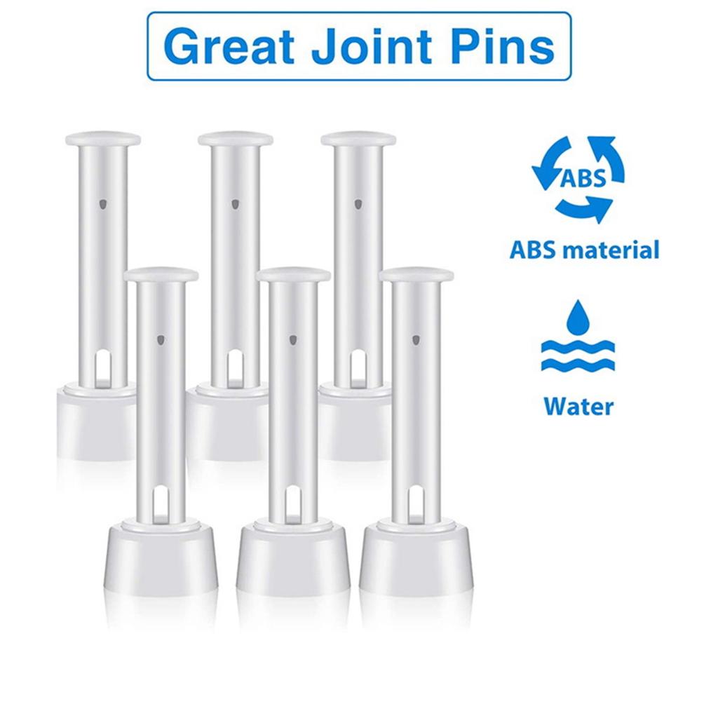 thumbnail image 2 of 12-Pack Intex Pool Joint Pins & Seals - 2.75" Replacement Parts For 13'-24' Metal Frame Pools 2 of 13
