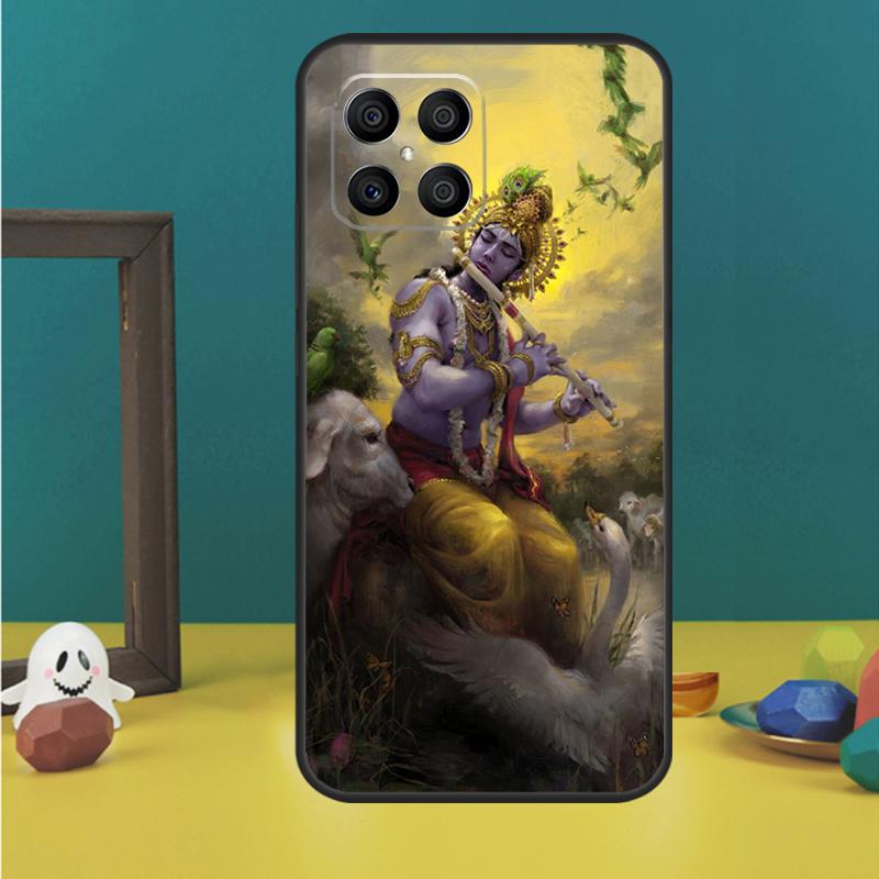 

Indian God Lord Krishna For Huawei P30 Lite P50 P40 P20 Pro P Smart Z Nova 9 5T Cover For Honor 50 X9 X8 X7 Case Honor Magic4 Pro