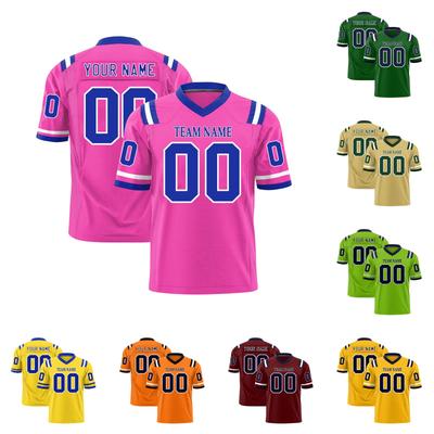 Camisas de futebol personalizadas Nome e número da equipe impressos personalizados Uniforme esportivo para homens, mulheres e jovens