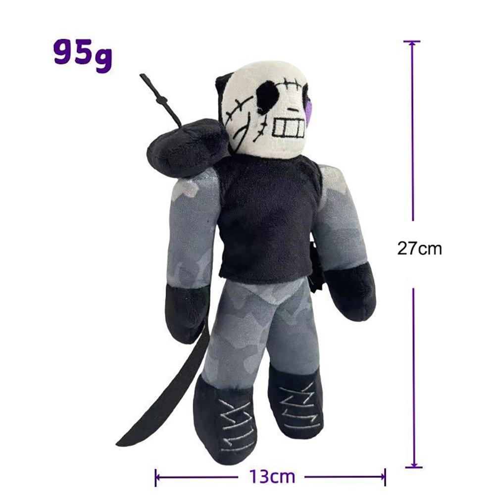 Forsaken Slasher Plush Doll Cute Soft Toys Game Plushie Toys Adorable Peripheral Dolls for Fan Birthday Gift Decoration