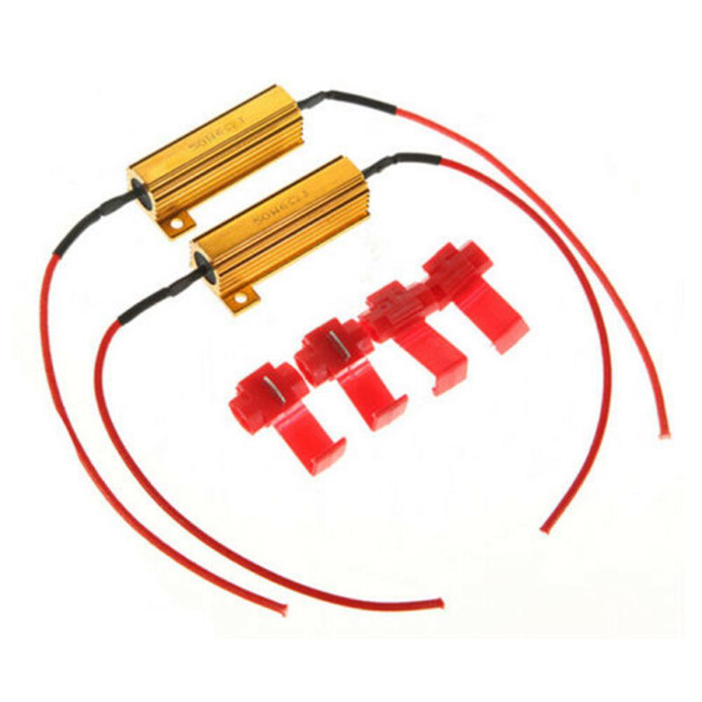 Turn Signal Light Load Resistors 6 OHM Electrical Replacement Accessories