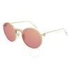Cartier C De Cartier Red Round Ladies Sunglasses Ct0274s 003 99