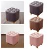 Small Footstool Ottoman Foot Stool Step Stool Seat Chair Change Shoe Stool for Home Apartment Entryway Playroom Living Room