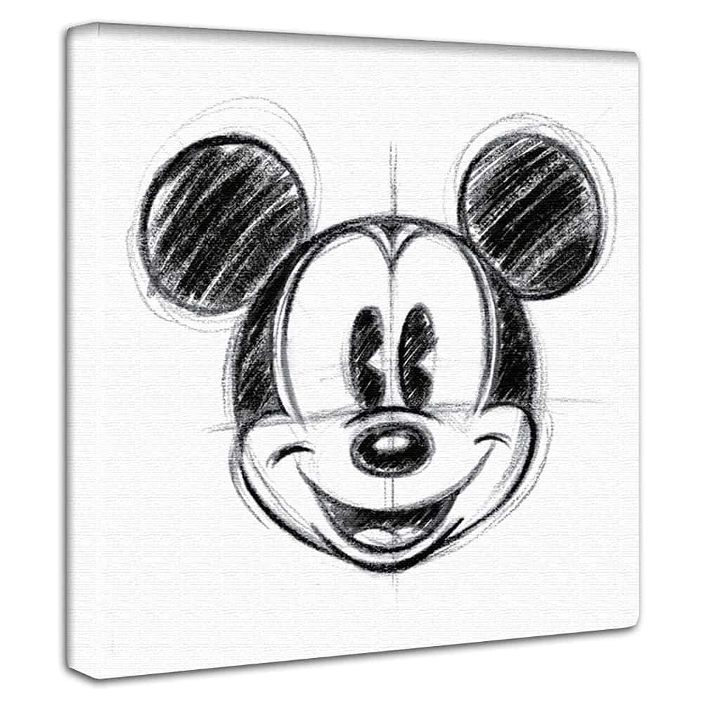 

Disney Poster Mickey Mouse 30cm x 30cm Made in Japan dsn-0144