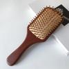 BEPAN Sandalwood Air Cushion Hair Brush Combs Anti-Static Detangling Hairbrush for Straight Curly Hair Wooden Hair Scalp Massage Combs