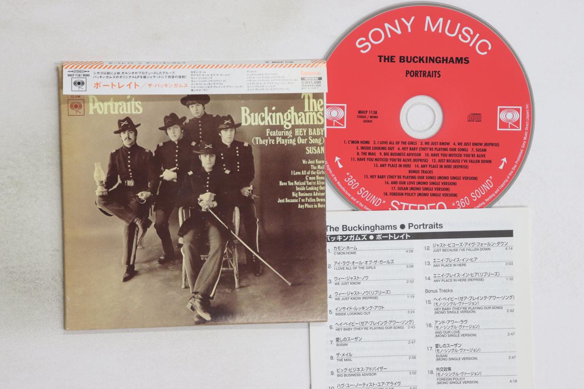 

CD BUCKINGHAMS - Portraits MHCP1138 SONY 2006 Japan Obi Rock Used