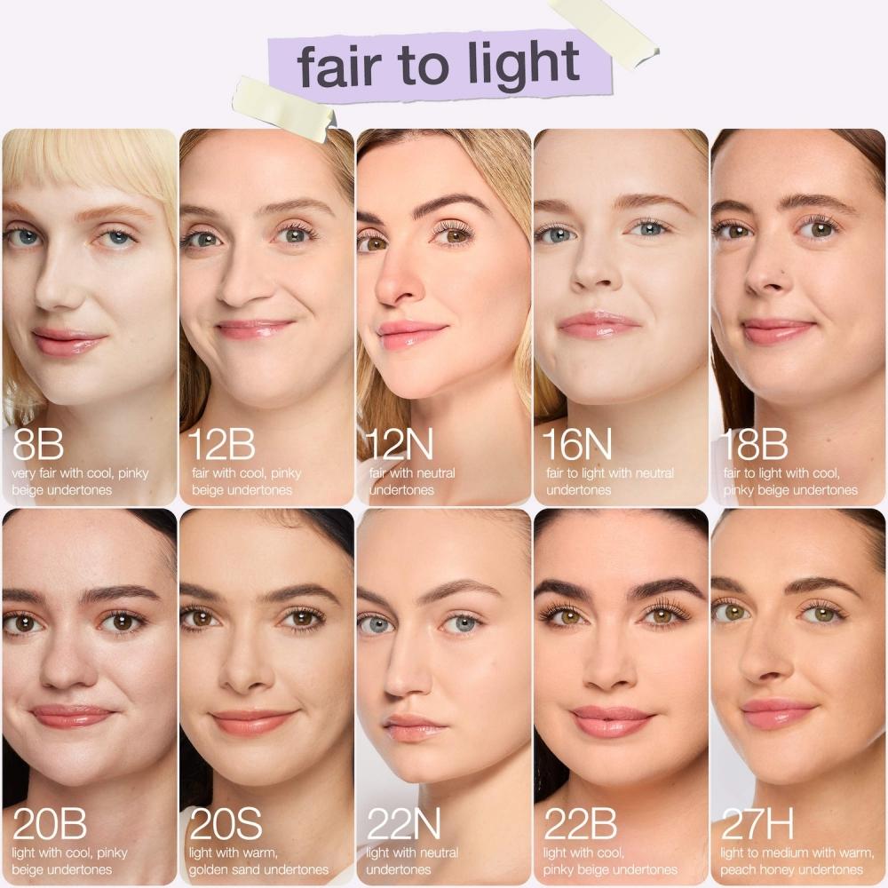 Tarte Foundation 1.01 Oz 30 Ml 22n Light Neutral