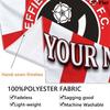 Custom Name Sheffield United FC Wall Tapestry Aesthetic Wall Hanging Printed Fabric Blanket Decorative Tapestries for Bedroom Living Room Home Decor
