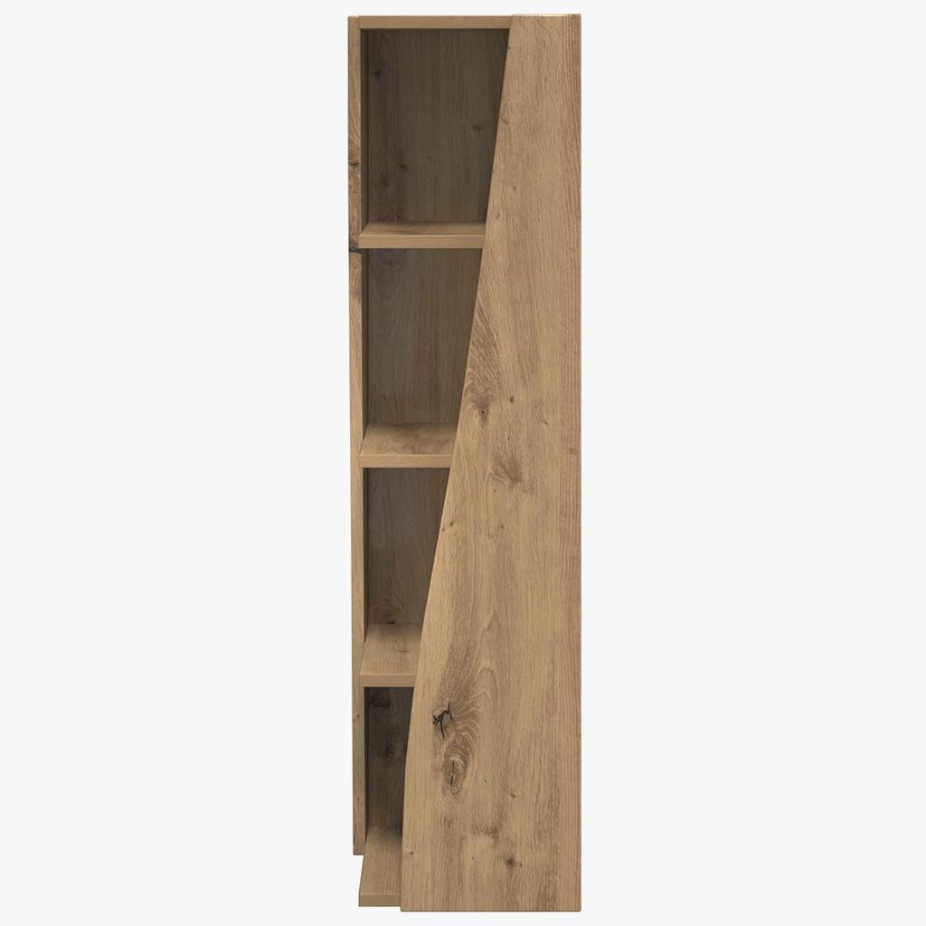 Artisan Oak Corner Cabinet 27.5 x 27 x 102 cm Particleboard