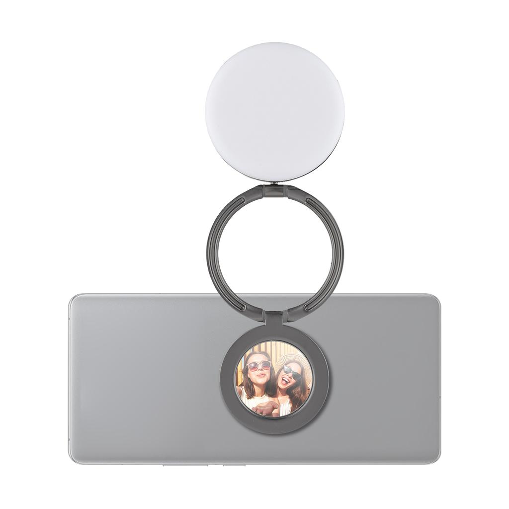 Foldablbe Magnetic LED Fill Light for Phone Selfie Light LED Video Light 2600K 9000K Dimmable Built in Battery Makeup