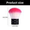Nail Dust Cleaning Brush With Soft Fibers Comfort Grip Nail Brush For Hand Feet Nail Hygiene And Detailed Cleaning