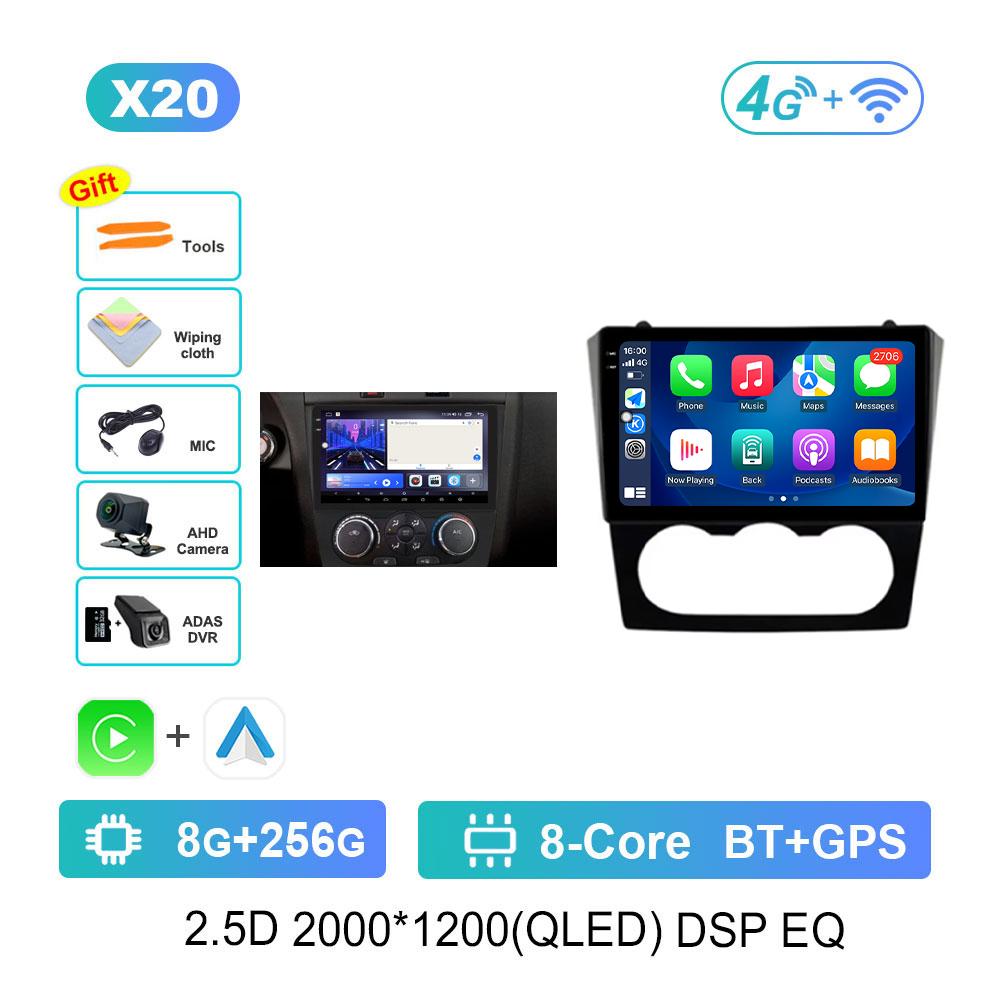 Android 14 System WiFi 4G for Nissan Teana Altima 2008 - 2012 Car Video Multimedia Player GPS Touch Screen BT Auto Accessories