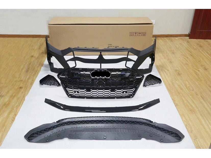 Compatible RS7 Body Kit for A7 A7L: Front/Rear Bumpers, Rear Lip, Tailpipes (Years 19-22)