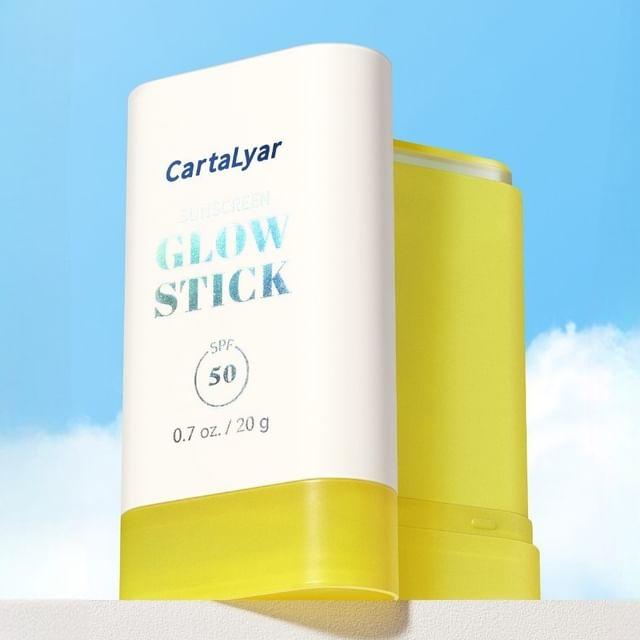 CartaLyar - Светящийся полупрозрачный стик-солнцезащитное средство SPF50 PA++++ - 2 типа 01# Glow Stick - 20g