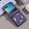 Luxury For Magsafe Magnetic Wireless Charge Hinge Case For Motorola Moto Razr 60 50 Ultra 25 Cloth Texture Hard Shockproof Cover