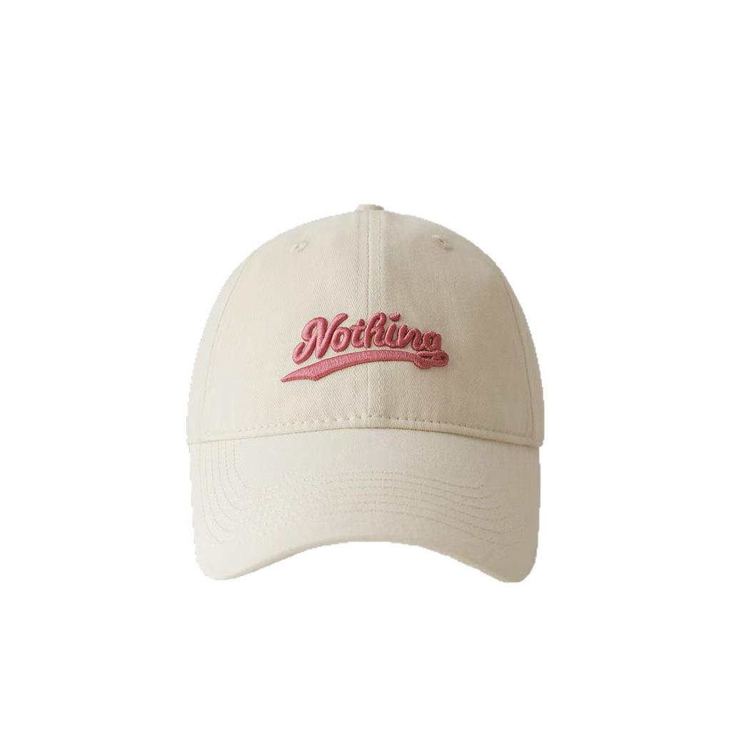 Summer large head circumference hat, men's baseball cap, versatile, makes the face look smaller, wide brim, women's oversized, deep crown, red