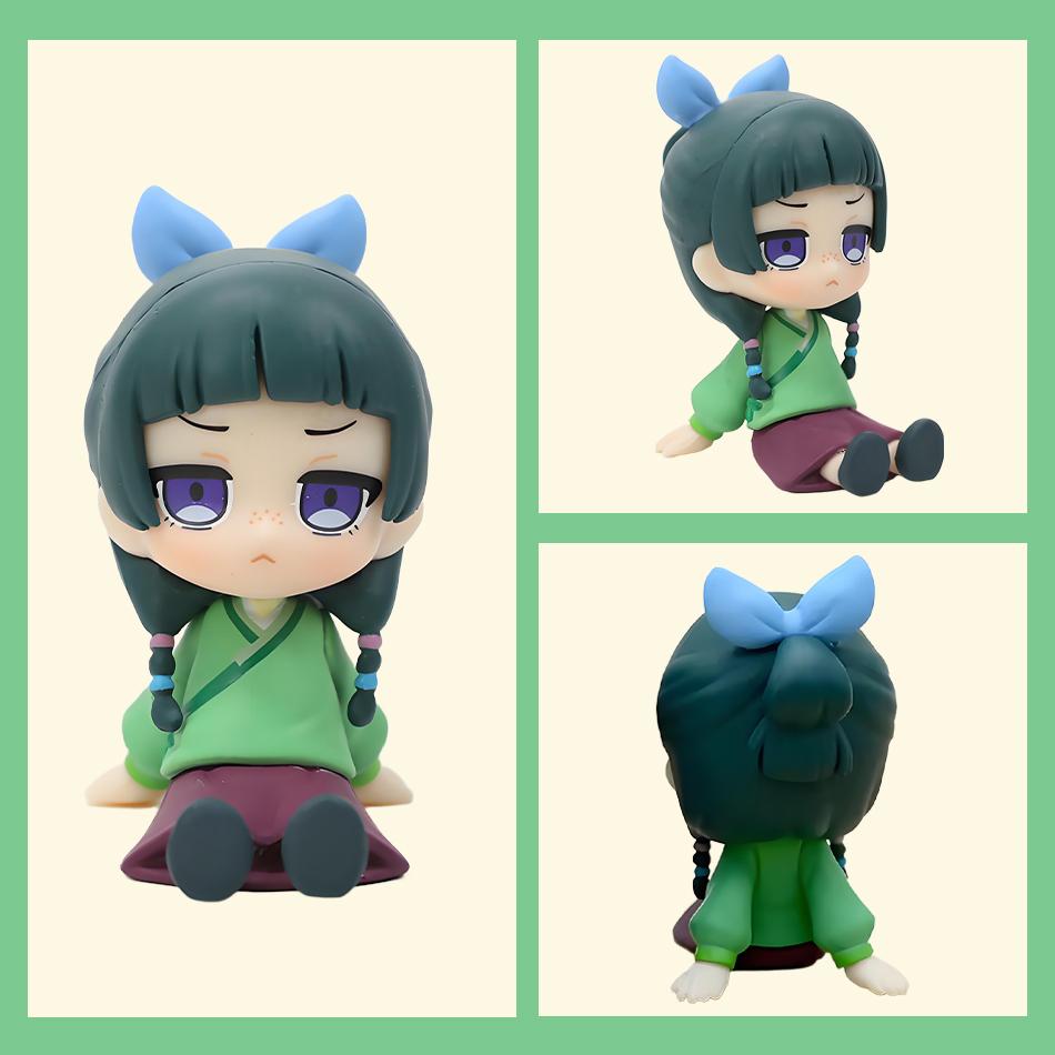 6cm Maomao Jinshi Action Figure Jinshi Statue Pvc Model Collection Action Figures Mini Cute Maomao Figurine Doll Gifts