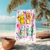 Pokémon beach towel Outdoor camping Beach towel for vacation swim Outdoor pool Absorbent bath towel