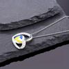 New Heart-shaped Volleyball Necklace European and American Fashion Versatile Sports Accessories Pendant