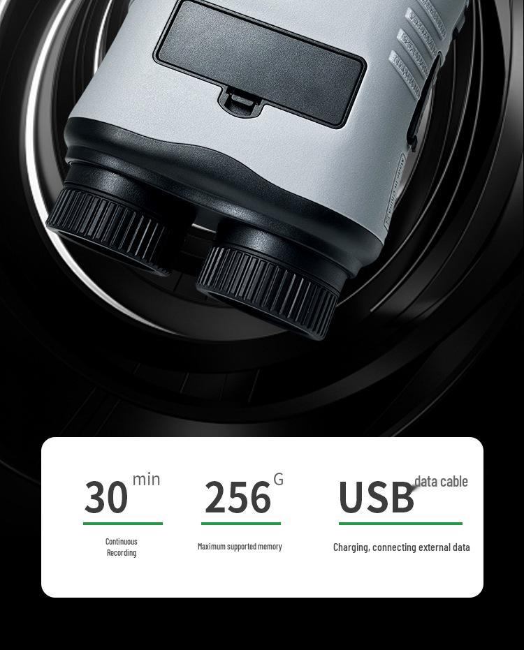 Dual-Mode Thermal Imaging Night Vision Binoculars with Screen for Day and Night Use