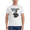 Herren Baumwoll-T-Shirt Fontaines D.C.. Essential T-Shirt Herren T-Shirts Neue Edition T-Shirt Sommerkleidung Mann schwarzes T-Shirt