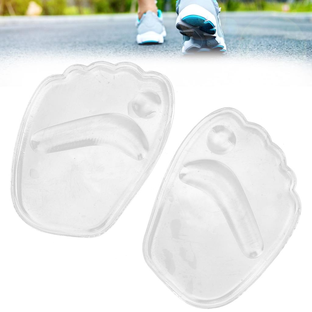 2Pcs Silicone Forefoot Pad Soft AntiSlip Pressure Pain Relief Metatarsal Cushion Pads