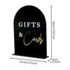Acrylic Sign for Wedding Events and Reception Table Keepsake Decoration
