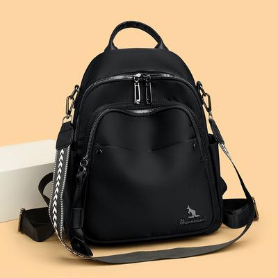 New High End Texture Large Capacity Commuting Leisure Travel Backpack Fashionable Simple Ladies Backpack